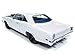 1969 Plymouth Road Runner Post Coupe White Hemmings Muscle Machines Limited Edition to 1002 Pieces Worldwide 1/18 Diecast Model Car by Autoworld AMM1147