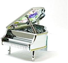 Crystal Ornaments Mini Gift Box Set Crystocraft Made With Elements Keepsake (PIANO)
