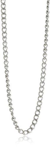 Charles-Hubert, Paris 3911-W Stainless Steel Pocket Watch Chain