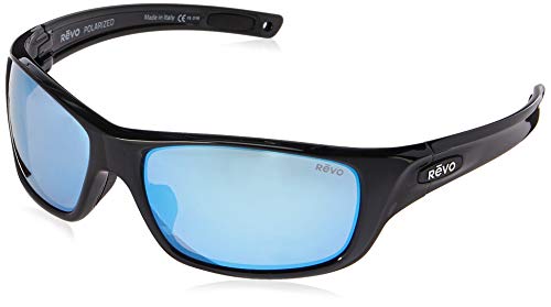 Revo Unisex Unisex RE 4073 Guide II Rectangular Polarized UV Protection Sunglasses