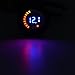 BlueFire 12V Color LED DC Digital Display Voltmeter Panel Waterproof Tester Volt Gauge for Car Motorcycle Truck Boat Marine