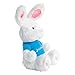 Lillian Vernon Personalized Easter Plush Bunny with Blue T-Shirt - 12