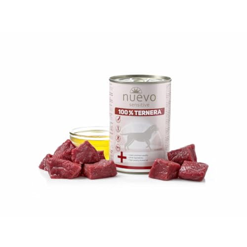 NUEVO Latta per cani SENSITIVE: 100% vitello, 400 g, cane