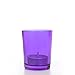 Hosley Set of 12 Votive/Tealight Holders - Your Choice of Colors. Ideal for Weddings, Parties, and Special Events (5-Purple)