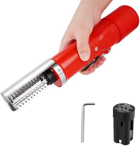 MXBAOHENG Electric Fish Scaler Remover, 2000mAh Cordless Powerful