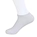 FABNFIT 6 Packs Men's Low Cut Socks/No Show Socks 100% Cotton Ventilated Casual/Running Socks,Perfect For Summer Wear