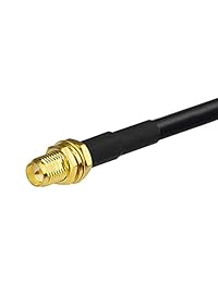 Bingfu - Cable alargador de antena de baja pérdida RP-SMA macho a RP-SMA hembra, 9.8 ft, para WiFi, USB, adaptador de red inalámbrico, enrutador, punto de conexión en caliente, señal amplificadora, extensor de rango, tarjeta PCI PCIe, antena de cámara IP
