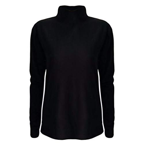 image for Emimarol Womens Long Sleeve Turtleneck Crew Stretch Slim T Shirt Layer
