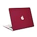 MOSISO Plastic Hard Shell Case & Keyboard Cover Compatible MacBook Air 11 Inch (Models: A1370 & A1465), Wine Red