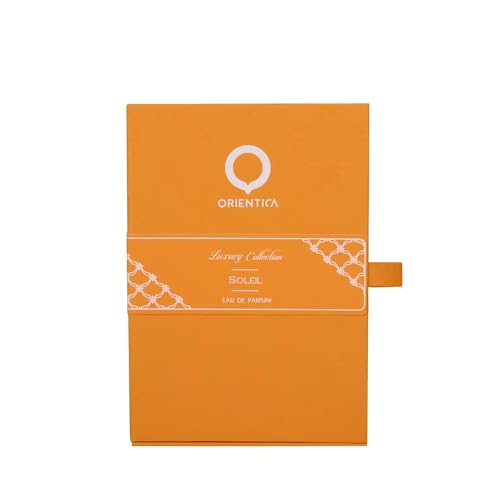 Orientica Soleil Eau De Parfum 80ml – Notes of Star Anise, Ginger, Vanilla, Almond, Musk - Soft Floral Oriental Arabic Perfume for Women & Men