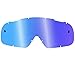 Fox Racing AIRSPC Lexan Anti-Fog Adult Replacement Lens Motox/Off-Road/Dirt Bike Motorcycle Eyewear Accessories - Blue Spark/One Size