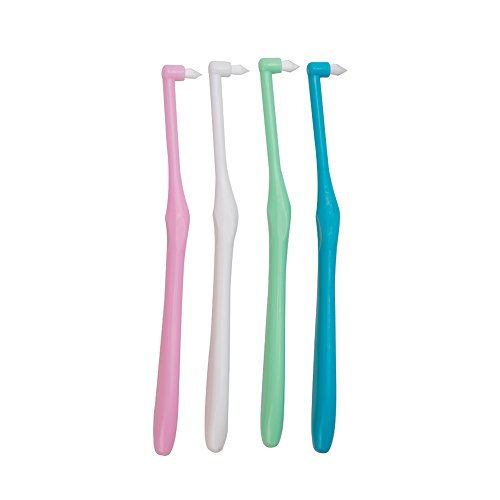 Easyinsmile orthodontic toothbrush single side end tuft…