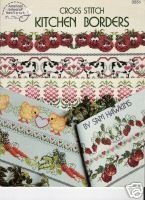 Cross Stitch Kitchen Borders (3551) by Sam Hawkins (Paperback)