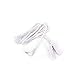Ujuuu 2 Pack 2.5mm Plug Ear Clip Electrode Lead Wires, Electrode Wirs Ear Clamp for Tens Unit Cables Replacement