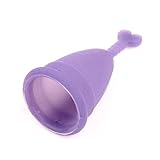 Healthful Reusable Menstrual Cup Lady Menstruation Size Small Cup Purple