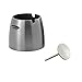 Ashtray, Newness Stainless Steel Tabletop Decoration Unbreakable Home Ashtray