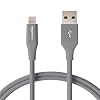 Amazon Basics Câble Lightning vers USB A pour iPhone et iPad – 0,9 m – Lot de 1 , Gris