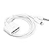 Cell Phone to 30 pin Audio (3.5mm) Adapter Converter for Music Docks & Data Transferring, Lighting 30p to 8p Adapter Compatible with Phone XR/XS/XS Max,8/8plus,7/7,Plus/6/6,Pad and Pod(White)