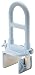 Medline Bathtub Safety Grab Bar, Shower Rail, Microban Antimicrobial Protection