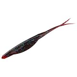 Zoom Super Fluke Bait, Plum Apple, 5-1/4-Inch