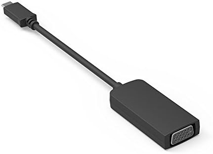 IMMOTO USB Type C to VGA Dongle, HD 1920x1080@60Hz, ABS Shell Black Colour for Apple MacBook 12" (2015 & 2016), MacBook Pro 13", MacBook Pro 15"