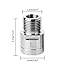 Bike Pedal Spacer Extenders, AUOKER Chrome-molybdenum Steel/ Titanium Alloy Foot Pedal Extenders, 9/16