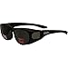 Global Vision Escort Safety Glasses Fit Over Most Eyewear Smoke Lenses (Black Smoke)