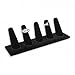 Islandoffer NEW Black Velvet 5 Finger Ring Jewelry Display !!!
