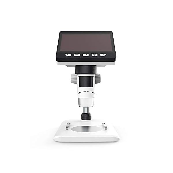 1000X LCD-Digitalmikroskop, Bysameyee-4,3-Zoll-HD-Lupe mit Foto- / Videoaufnahme, 8 wiederaufladbare USB-2MP… – Bild 3