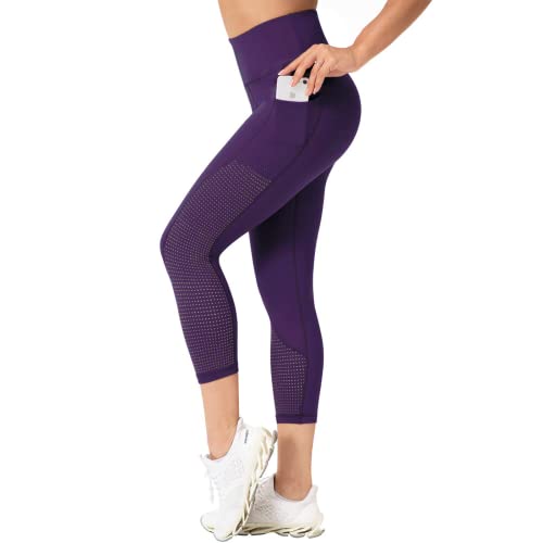 RAYPOSE Women's Workout Leggings for Women with Pockets Tummy Control
