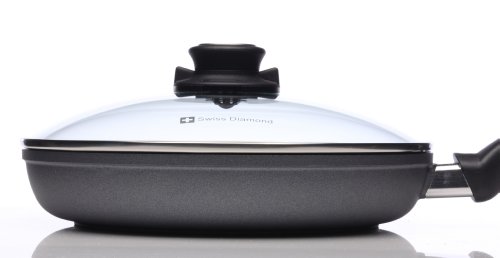 2 Swiss+Diamond+6424C+9+5+Inch+Non+Stick
