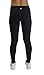 90 Degree By Reflex Squat Proof High Rise Ankle Length Leggings with Back Zipper and Side Pockets (M, Black Hypertek)