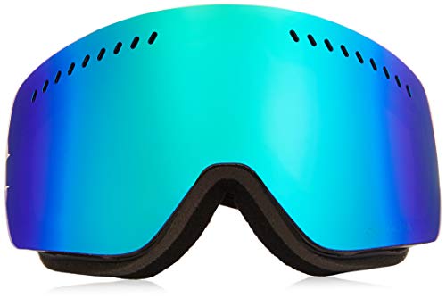 Dragon Alliance Split/Green LL Amber Goggles, Black