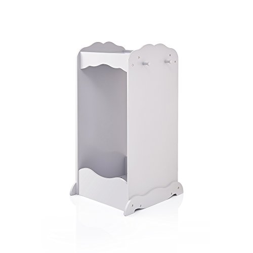 image for Guidecraft Dress Up Cubby Center - Grey: Kids' Armoire, Dresser with M