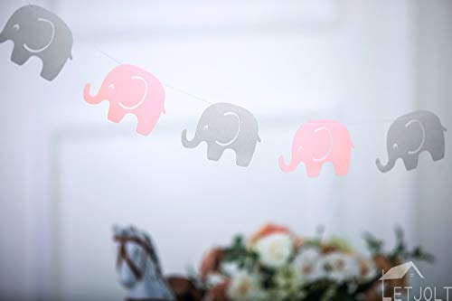 2 Elephant+Garland+Decorations+Supplies+Birthday