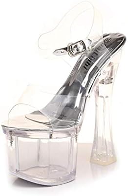 clear closed toe shoes