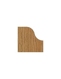 Whiteside Router Bits 2203 Romano Ogee Bit con 1 4-inch Radius, 1   1 2-inch Gran Diámetro y 11 16 longitud de corte