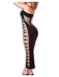 60378 - Plus tamaño sexy Spender Seamless Tubo lencería Club Vestido Negro para 1 x 2 x 3 x