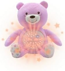 Chicco First Dreams Baby Bear - Proyector nocturno, color rosa ...