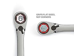 TEKTON 3/8 Inch Reversible Ratcheting Combination