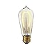 LED ST18 Teardrop Vintage Bulb Hairpin Filament Fully Dimmable 3W Edison Style Warm White E26 Standard Base, Brooklyn Bulb Co. Flatbush Design
