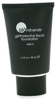 glominerals gloProtective Liquid Foundation Satin II Honey-Light 1.4 oz. by GloMinerals