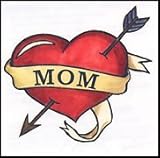 Mom Temporary Tattoo (3-pack)