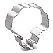 LILIAO Cookie Cutters Set for Wedding - 10 PCS - Wedding Dress, Diamond Ring, Bow-tie, Wedding Cakes, Heart, Heart with Wings, Bouquet, Plaque, Lips and Beard - Stainless Steel
