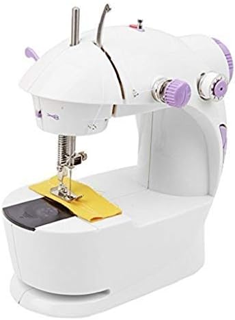 Qualimate Sewing Machine Mini Multi Electric Mini 4 in 1 Desktop Functional Household Sewing Machine for Home, Sewing Machines, Sewing Machine for Home Mini Hand, Mini Sewing Machine