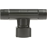 Swan Products MGEZFE3801 Miracle-Gro Soaker System Push on Fitting Replacement Piece: Feeder Connector, Black
