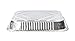 DoKa Home (15-Pack) Aluminum Pans 8.5 x 6 x 1.5 inch Disposable Steam Table Pans. Foil Trays for Baking, Cooking, Broiling, Roasting. Small Size Chafing Silver Color Pans