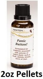 Newton Labs Homeopathics Remedy Panic Button 2oz Pellets