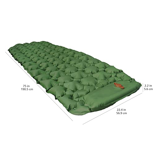 Amazon Basics Ultralight Sleeping Pad for Backpacking Hiking, Folding