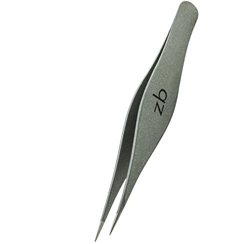 Ingrown Hair Tweezers by Zizzili Basics Surgical Grade Stainless